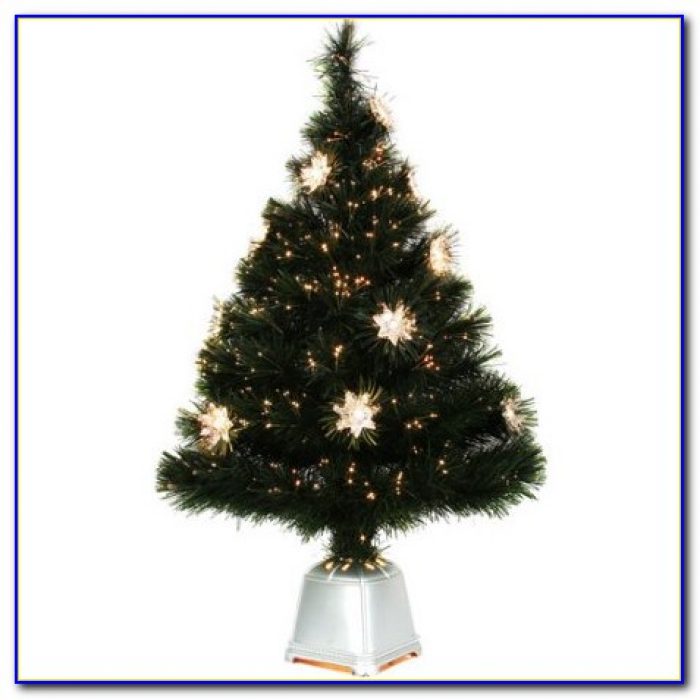 Table Top Christmas Tree With Fiber Optic Lights Table Top Christmas Tree With Fiber Optic Lights