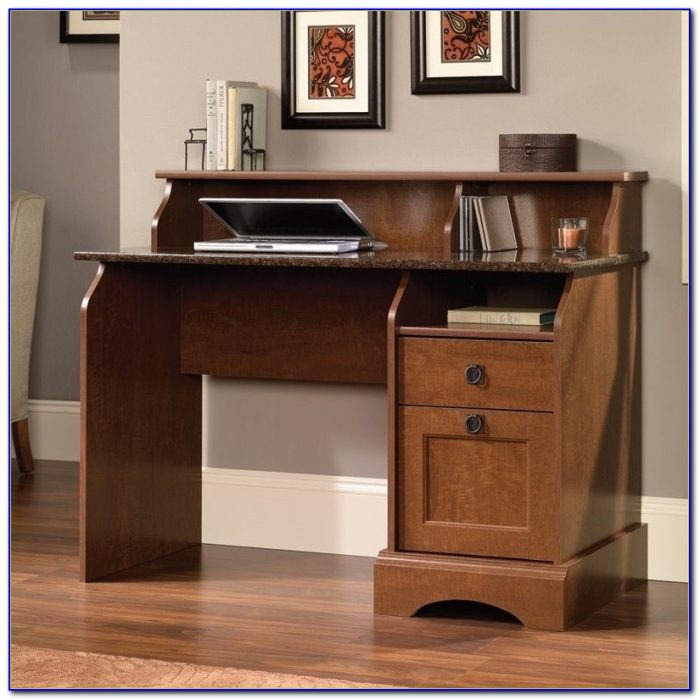 Sauder Graham Hill Computer Desk With Hutch In Autumn Sauder Graham Hill Computer Desk With Hutch Autumn Maple