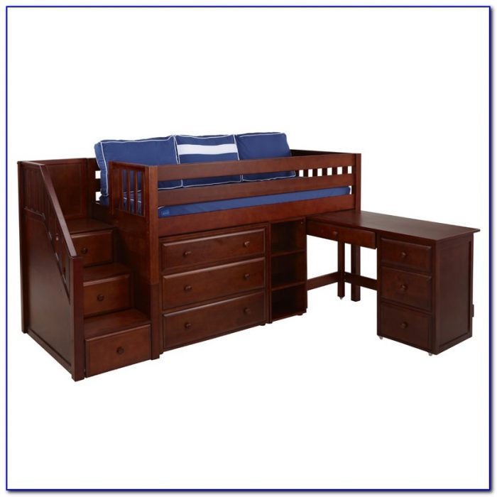 Bunk Bed With Built In Dresser And Desk Bunk Bed With Built In Dresser And Desk
