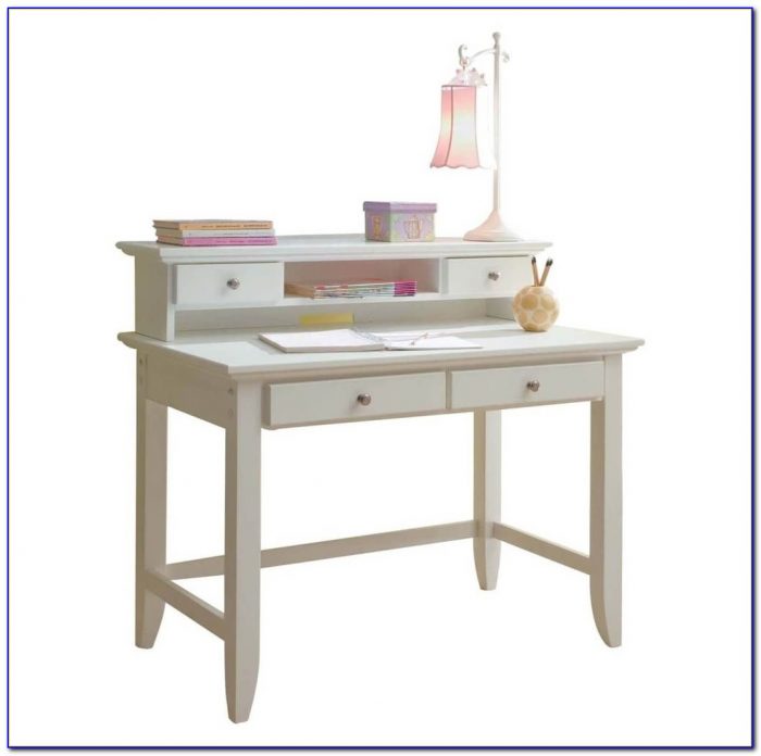 white desk with hutch and file drawer 700x696