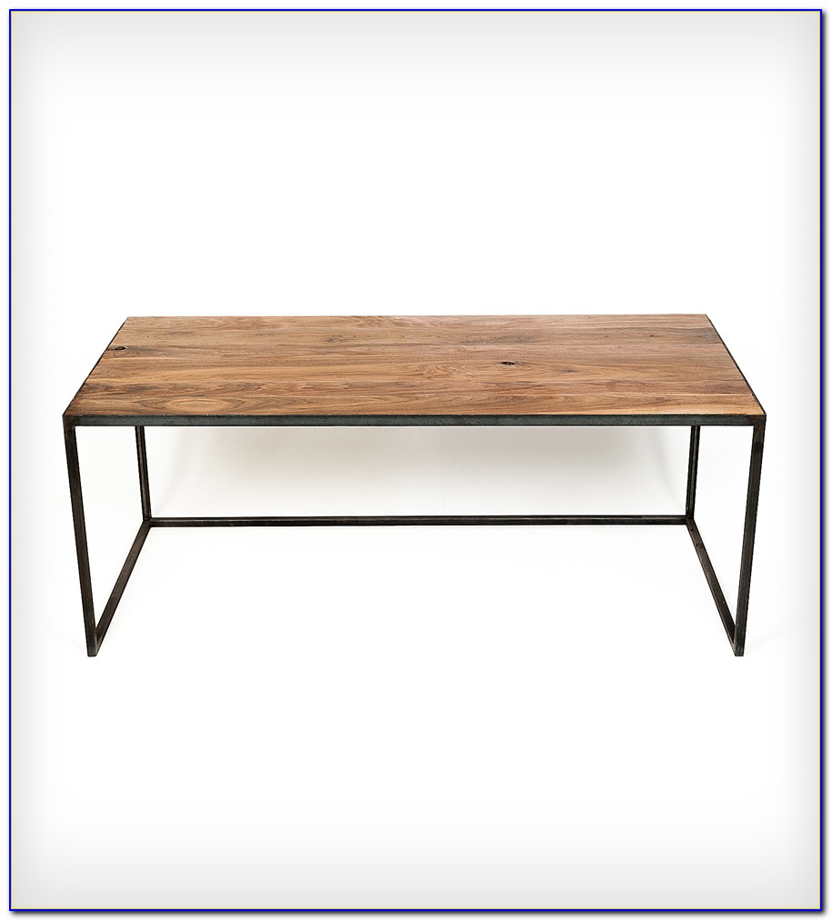 Wood Top Desk With Metal Legs Download Page – Home Design ...