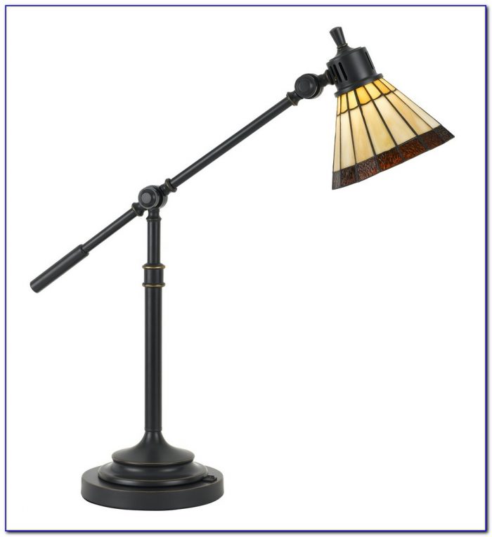 Antique Stained Glass Desk Lamp Antique Stained Glass Desk Lamp