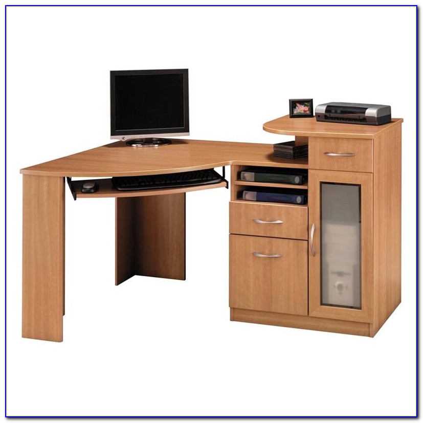 Bush Furniture Vantage Corner Desk Harvest Cherry Bush Furniture Vantage Corner Desk Harvest Cherry