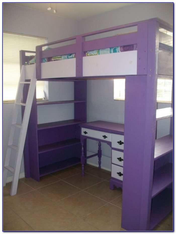 Plans For A Bunk Bed With Desk Underneath Plans For A Bunk Bed With Desk Underneath