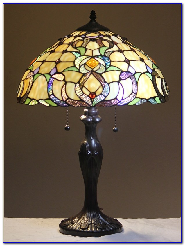 Stained Glass Bankers Desk Lamp Stained Glass Bankers Desk Lamp