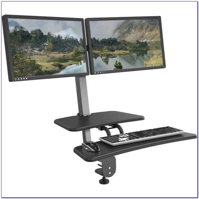 Adjustable Dual Monitor Stand For Desk Adjustable Dual Monitor Stand For Desk