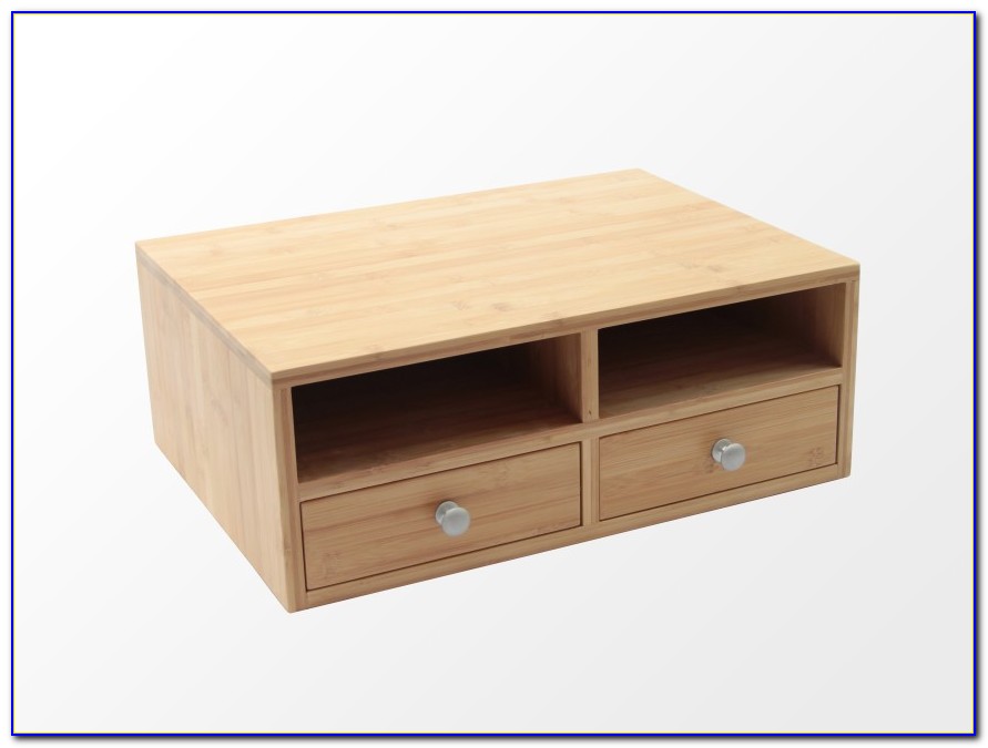 Printer Tables With Storage Listitdallas Desktop Printer Stand With Paper Storage Desk Home