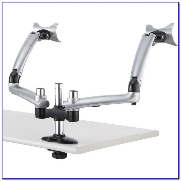 Loctek Dual Arm Desk Monitor Mounts Loctek Dual Arm Desk Monitor Mounts