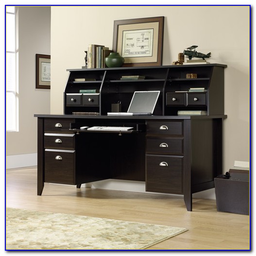 Sauder Graham Hill Computer Desk And Hutch Desk Home Sauder Graham Hill Computer Desk With Hutch Autumn Maple