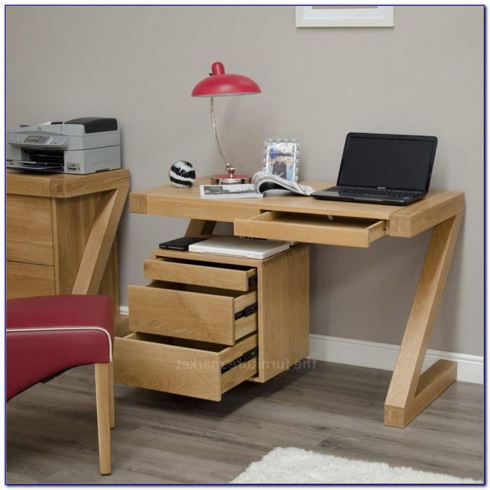 Small Oak Desk With Drawers Small Oak Desk With Drawers