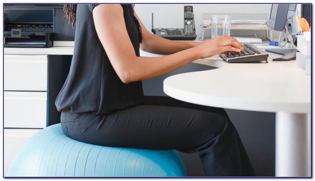 Yoga Ball Exercises At Your Desk Desk Home Design Ideas 
