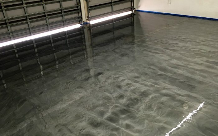 speckled paint for garage floors - flooring : home design