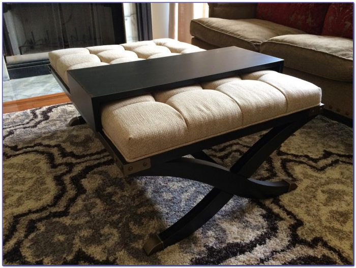 Upholstered Ottoman Bench With Storage Upholstered Ottoman Bench With Storage