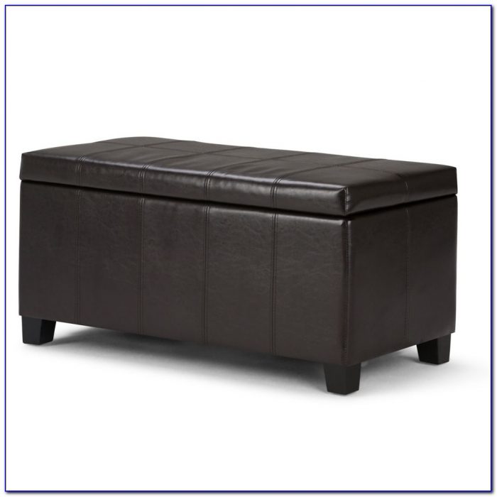 Black Ottoman Bench With Storage Black Ottoman Bench With Storage