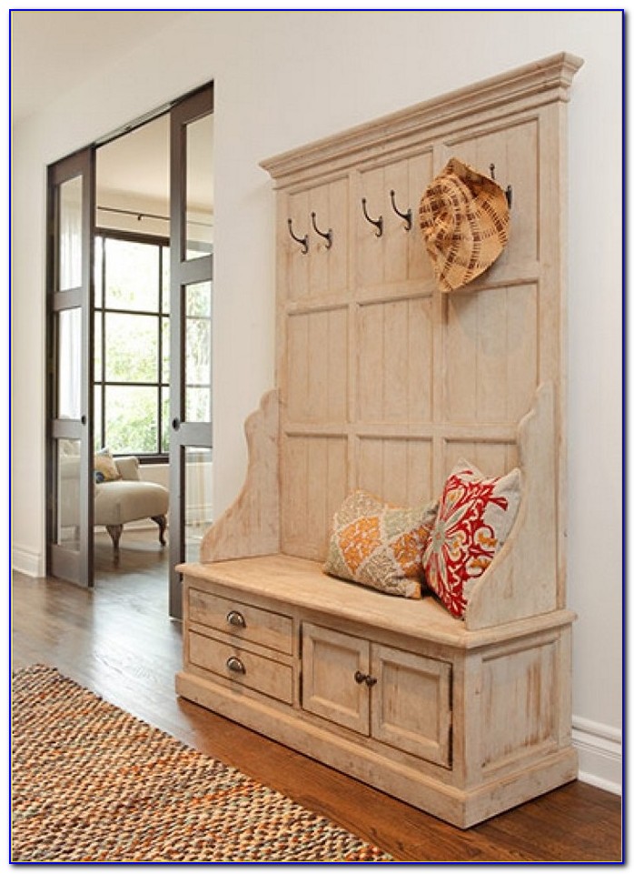 Entryway Coat Hanger Bench Entryway Coat Hanger Bench
