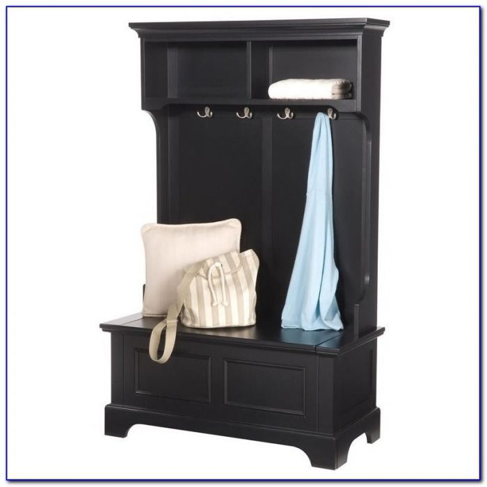 Entryway Hall Tree Coat Hanger With Storage Bench Entryway Hall Tree Coat Hanger With Storage Bench