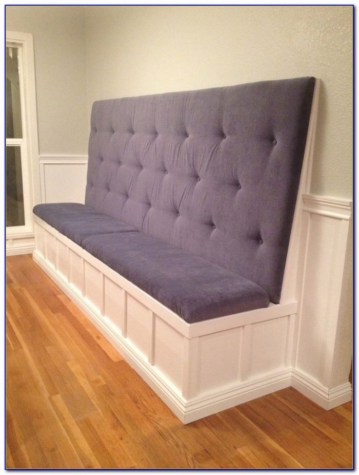 High Back Upholstered Bench Seat High Back Upholstered Bench Seat
