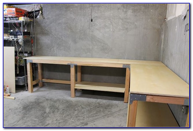 How To Build An L Shaped Workbench - Bench : Home Design 