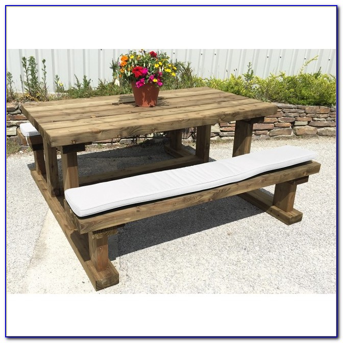 8 Foot Picnic Table Bench Cushions - Bench : Home Design 