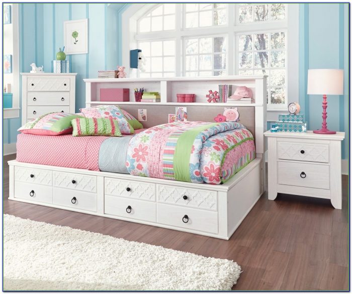 Full Size Black Storage Bed With Bookcase Headboard Full Size Black Storage Bed With Bookcase Headboard