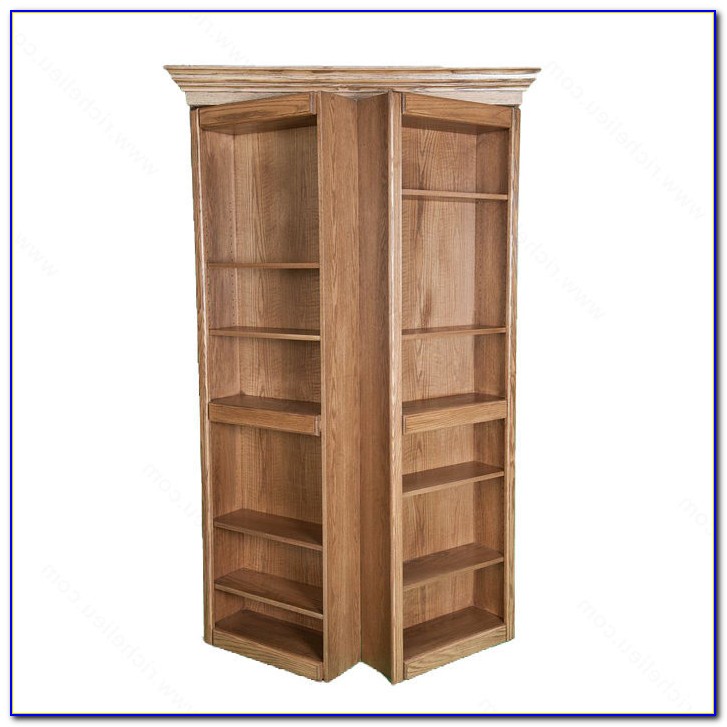 make sliding bookcase hidden door - bookcase : home design