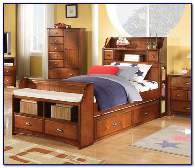 Queen Size Storage Bed With Bookcase Headboard Queen Size Storage Bed With Bookcase Headboard
