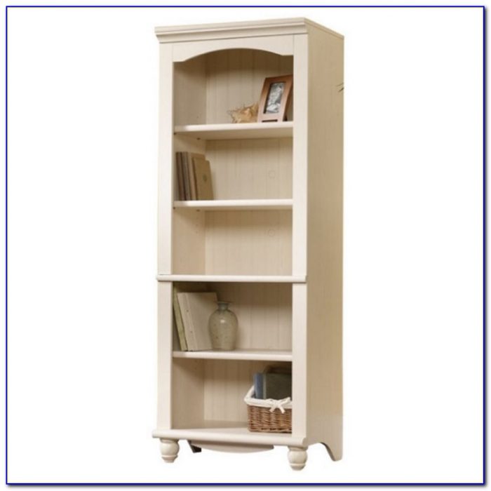 Sauder Harbor View Bookcase With Doors Bookcase Home Sauder Harbor View Bookcase With Doors Antique White