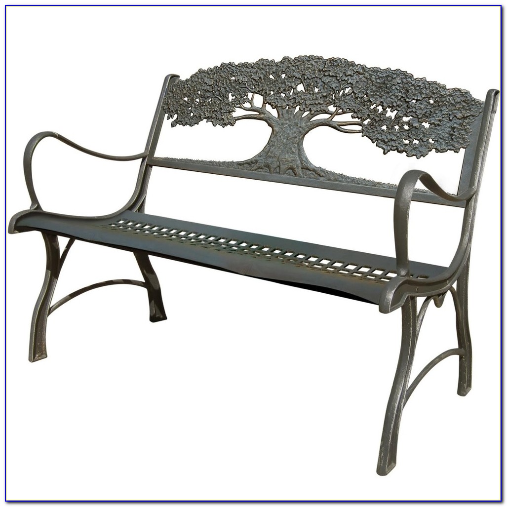 Vintage Cast Iron Tree Bench Bench Home Design Ideas 5onExayXP1107626