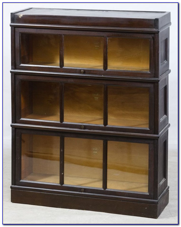 Sauder Barrister Bookcase 3 Glass Door Bookcase Home Design Ideas