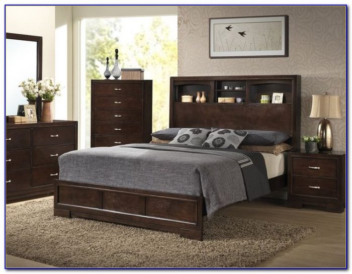Bookcase Headboard Queen Platform Bed Bookcase Headboard Queen Platform Bed