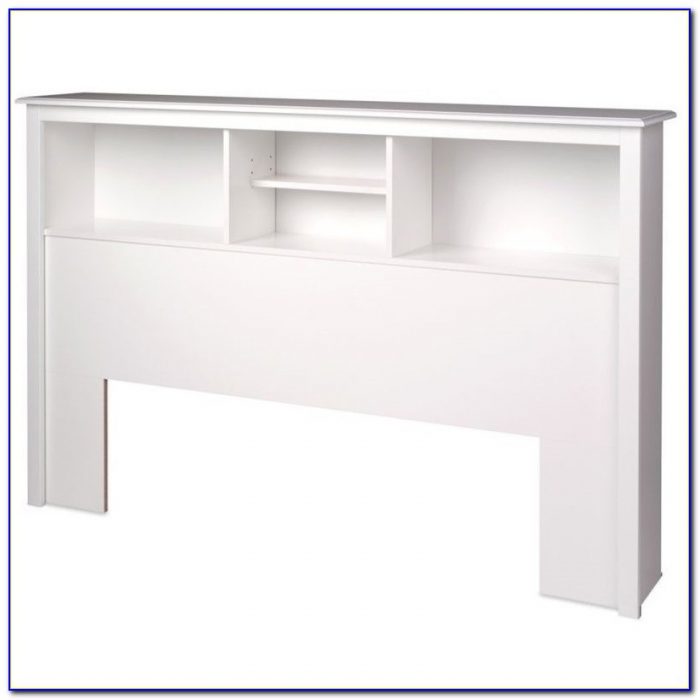 Bookcase Headboard Queen White Bookcase Headboard Queen White