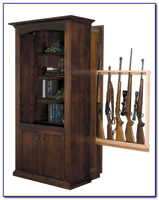 Hidden Gun Storage Bookcase Hidden Gun Storage Bookcase