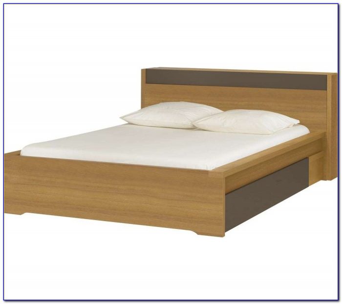 King Size Platform Bed Bookcase Headboard King Size Platform Bed Bookcase Headboard