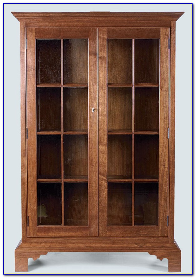 Lawyer Glass Front Bookcases Bookcase Home Design Ideas