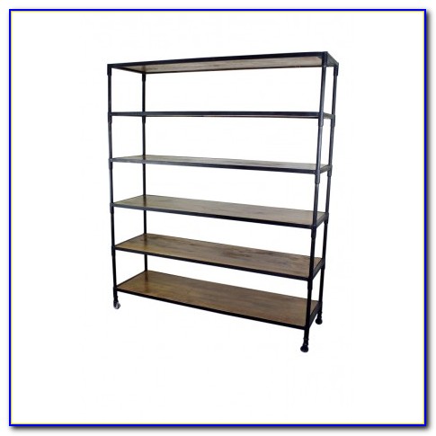 Rod Iron And Wood Bookcase Rod Iron And Wood Bookcase