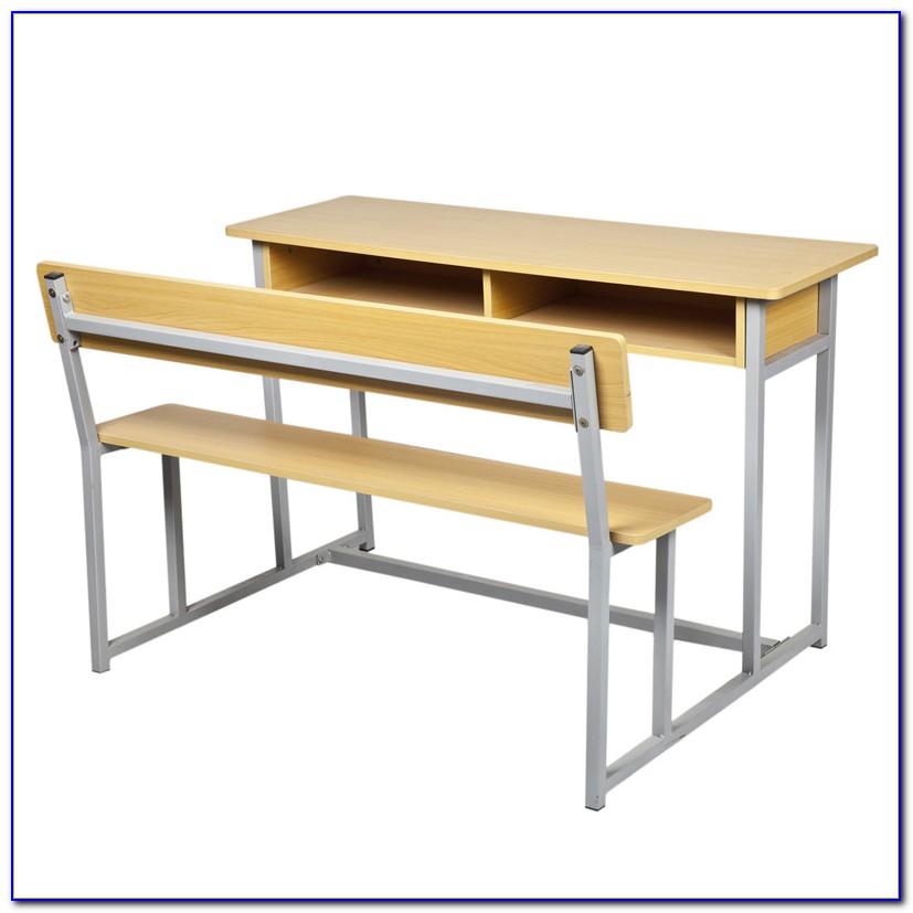 Rolling Chairs With Desk Attached Bookcase Home Design Ideas