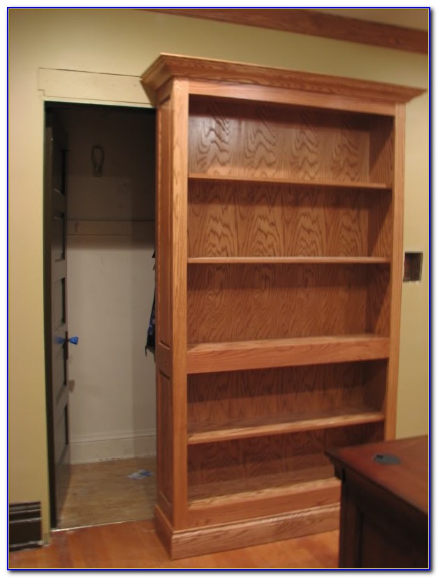 Teak Wood Sliding Door Bookcase - Bookcase : Home Design ...