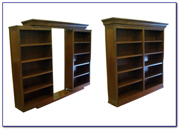 Make Sliding Bookcase Hidden Door - Bookcase : Home Design 