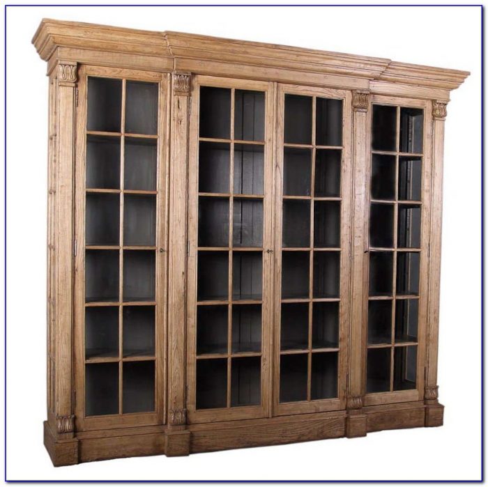 Lockable Glass Fronted Bookcases Bookcase Home Design Ideas 
