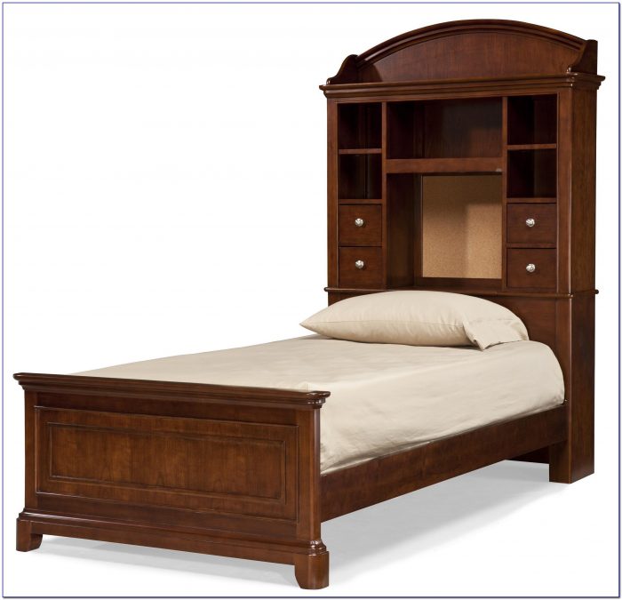 Twin Beds With Bookcase Headboard Twin Beds With Bookcase Headboard