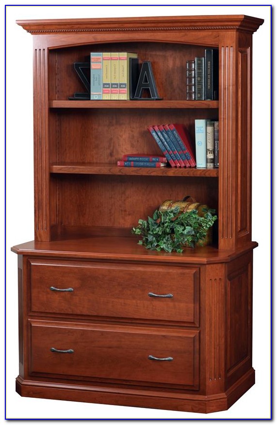 Unique Bookcase With File Drawers for Large Space