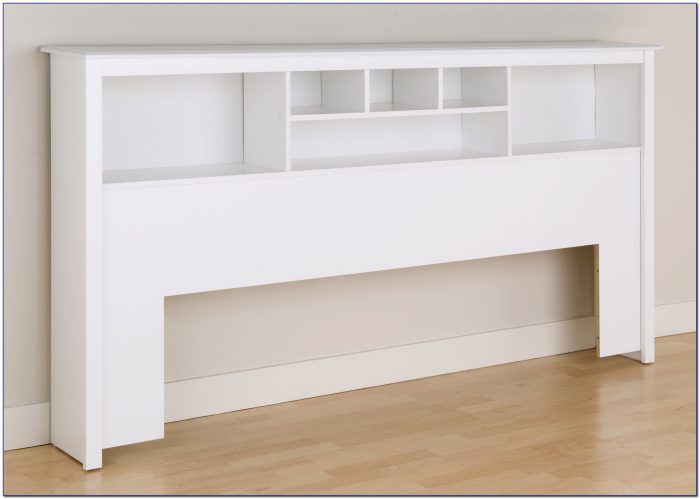 White Queen Size Bookcase Headboard White Queen Size Bookcase Headboard
