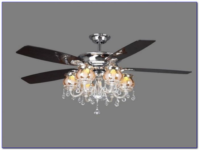 Ceiling Fan With Chandelier Crystals Ceiling Fan With Chandelier Crystals