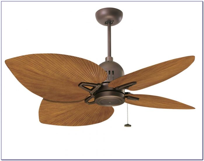 Ceiling Fan With Palm Leaf Blades Ceiling Fan With Palm Leaf Blades