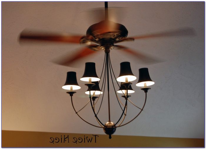 Diy Ceiling Fan Chandelier Combo Diy Ceiling Fan Chandelier Combo