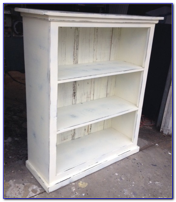 Shabby Chic White Bookshelf Shabby Chic White Bookshelf
