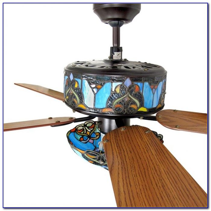 Stained Glass Ceiling Fan Shades Stained Glass Ceiling Fan Shades