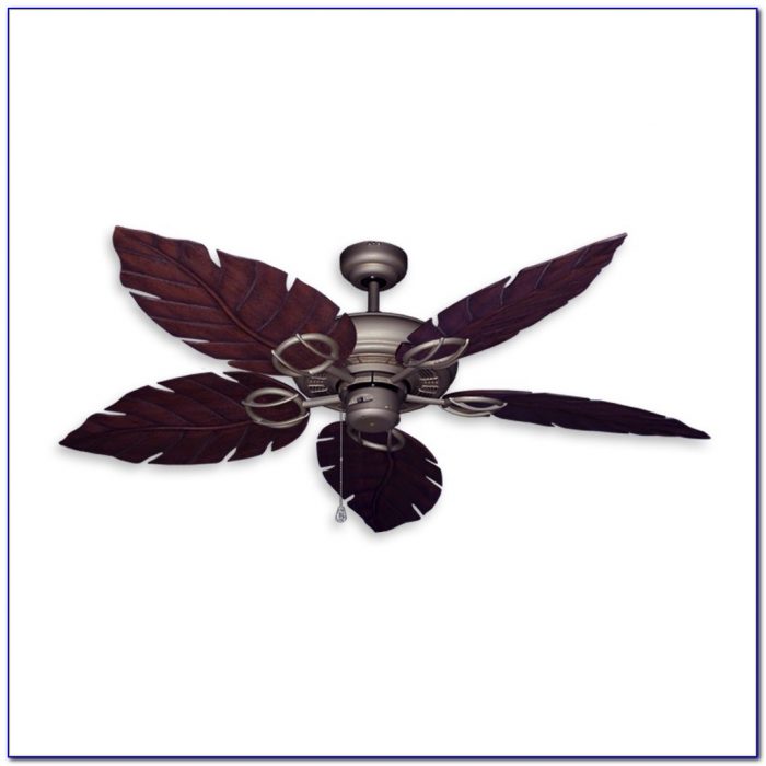 Ceiling Fan With Palm Blades Ceiling Fan With Palm Blades