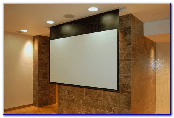 Ceiling Mounted Electric Projector Screen Ceiling Mounted Electric Projector Screen