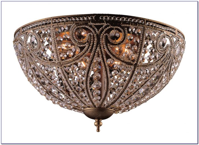 Crystal Ceiling Light Fixtures Flush Mount Crystal Ceiling Light Fixtures Flush Mount